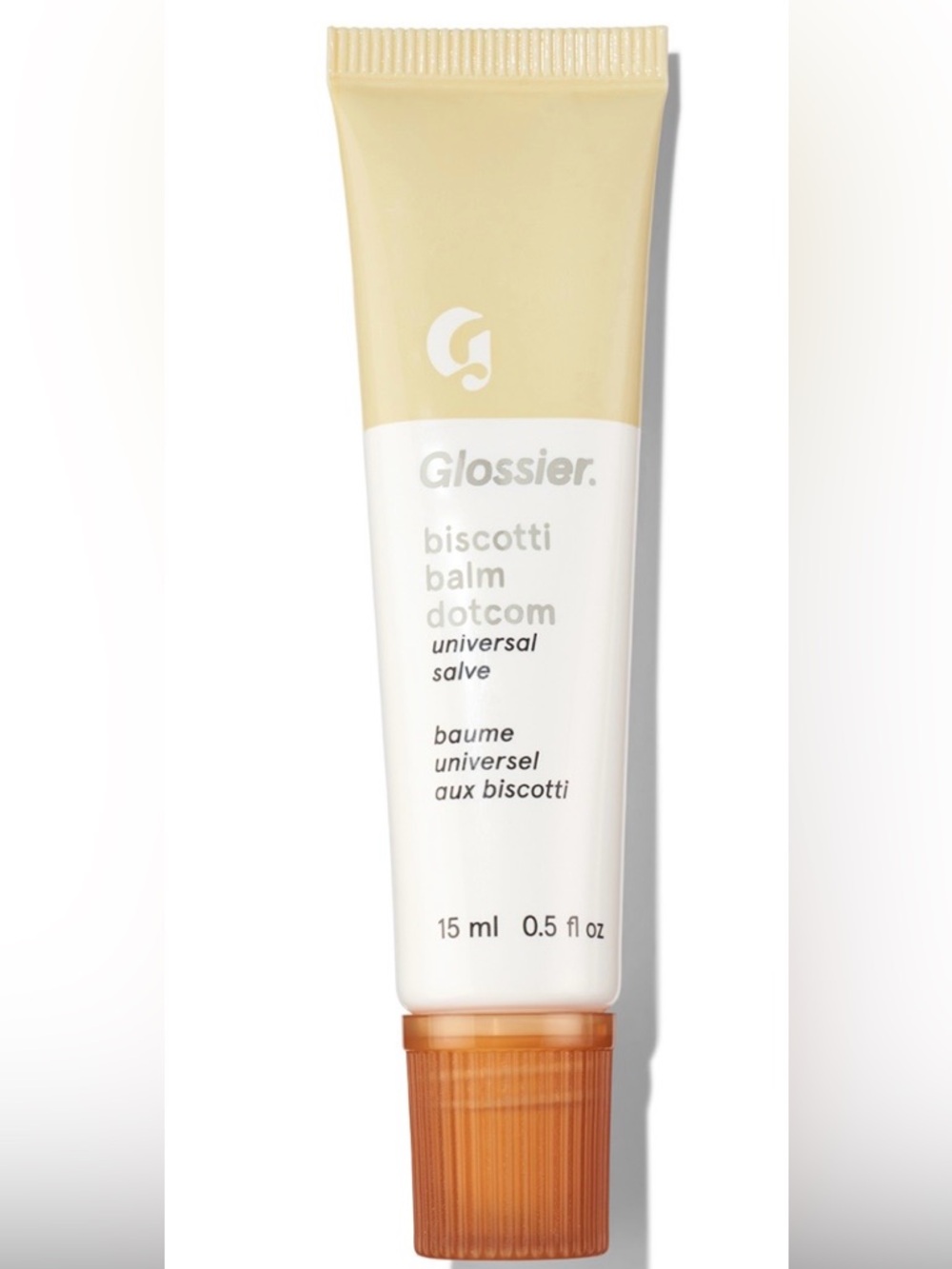 NWOT Glossier Limited Edition Balm Dotcom in Biscotti